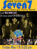 Seven 7 concert flyer on the back of the t-shirt 2009.05.01_Wildwing.jpg